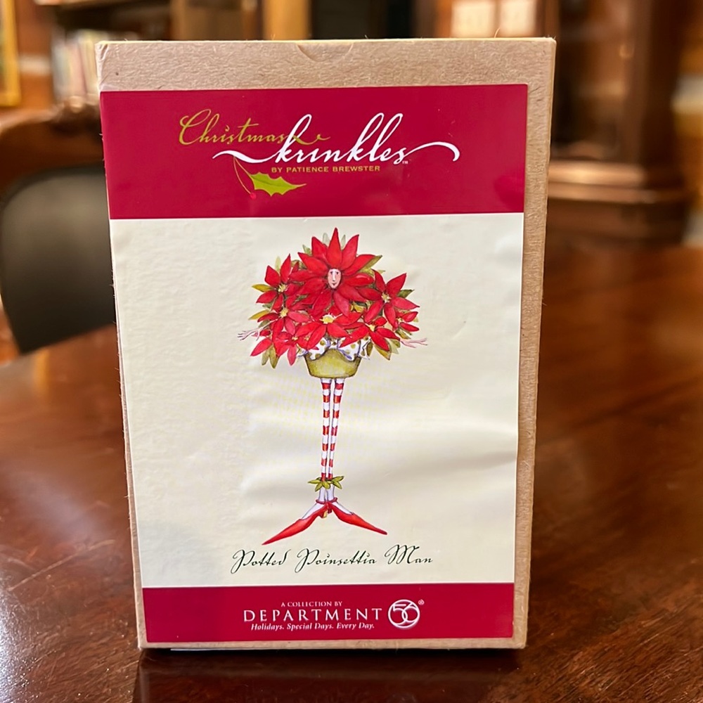 Christmas Krinkles Ornament by Patience Brewster